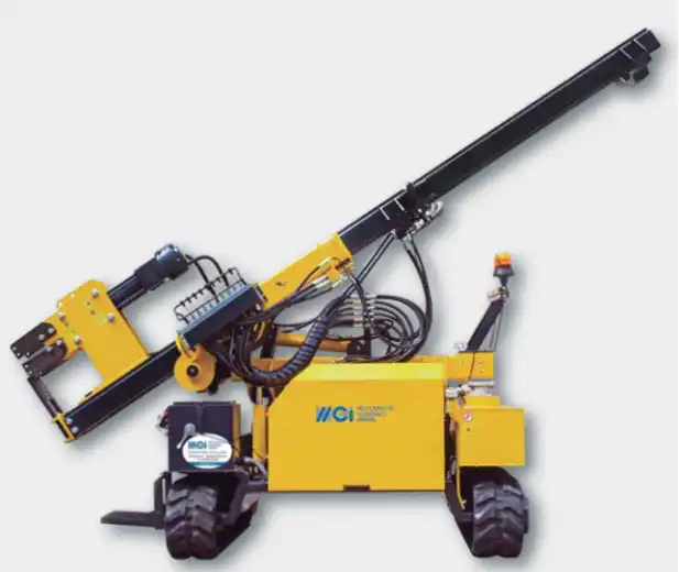 Pile driving machine